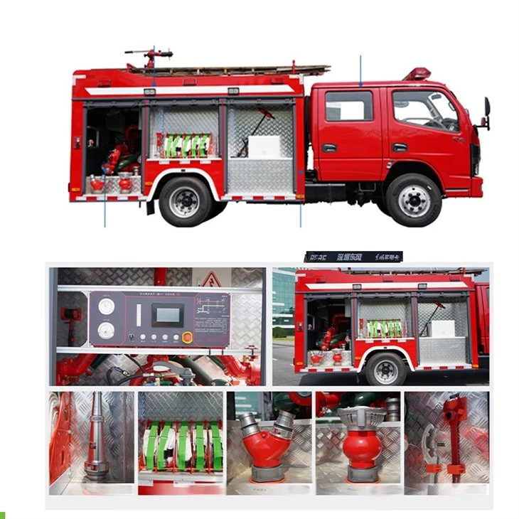 Water Tank Fire Fighting Truck factory